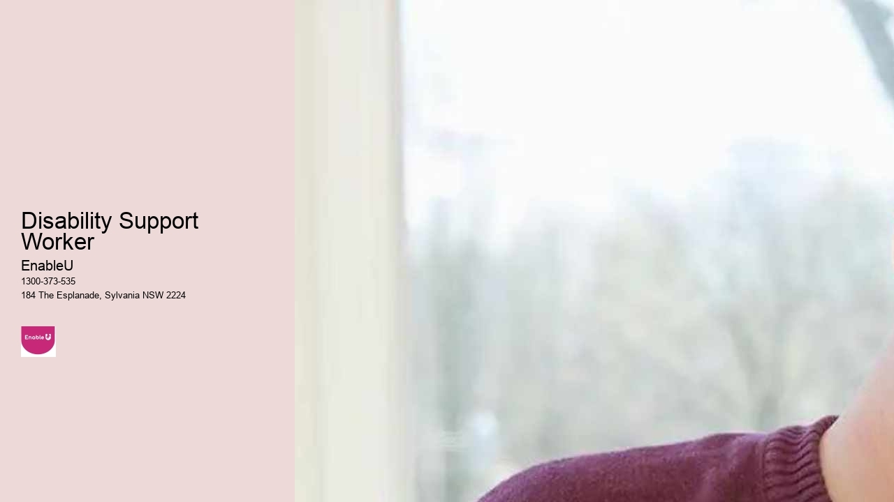 Disability Support Worker