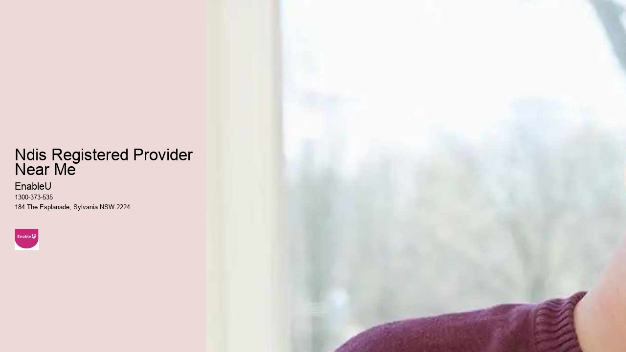 Ndis Registered Provider Near Me