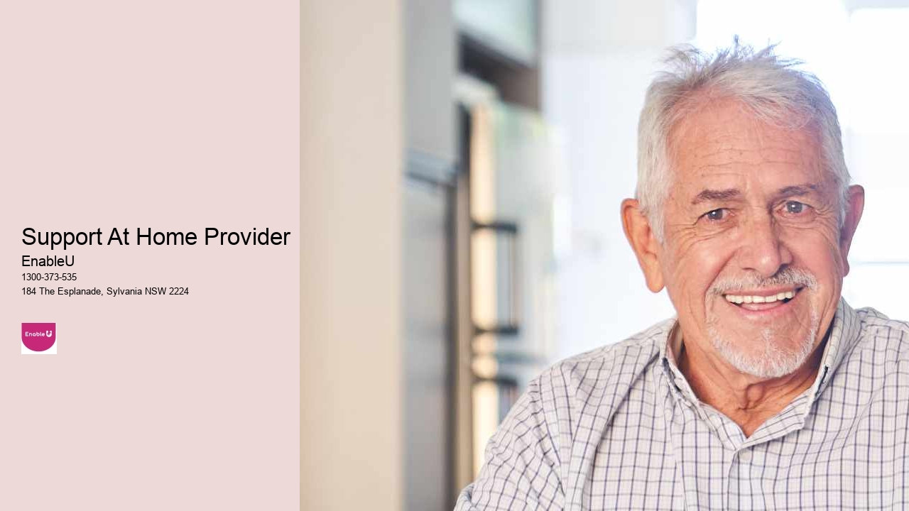Support At Home Provider