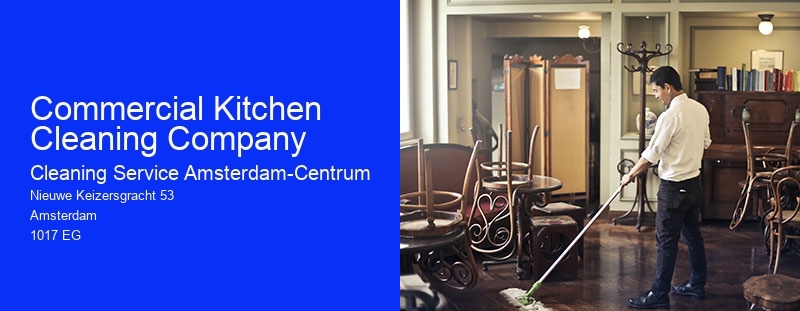 Commercial Kitchen Cleaning Company