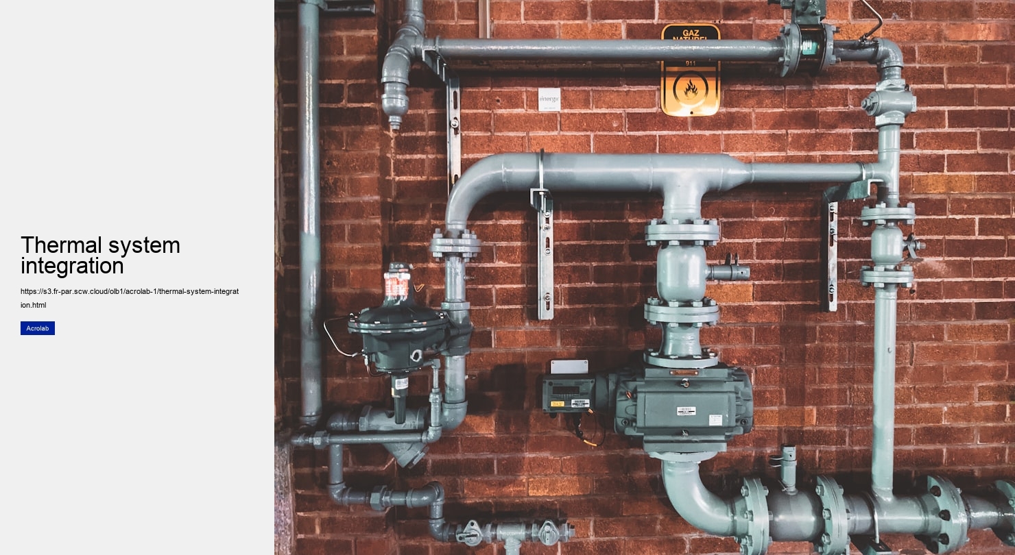 Thermal system integration