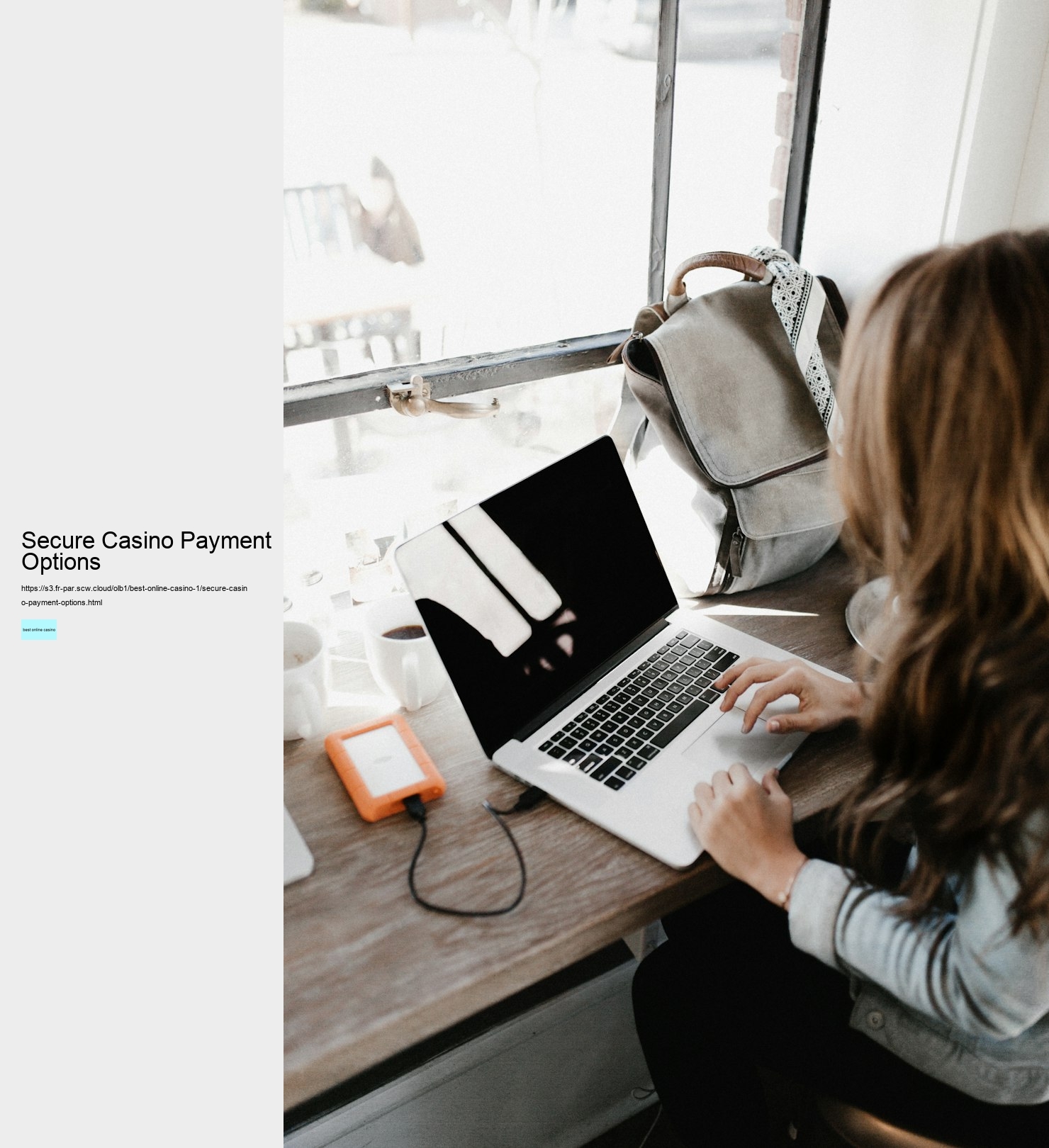 Secure Casino Payment Options
