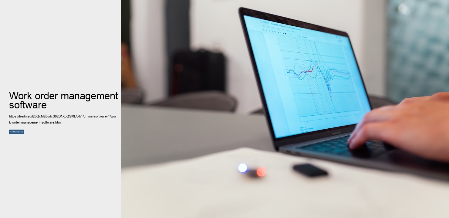 Work order management software  Work order management software