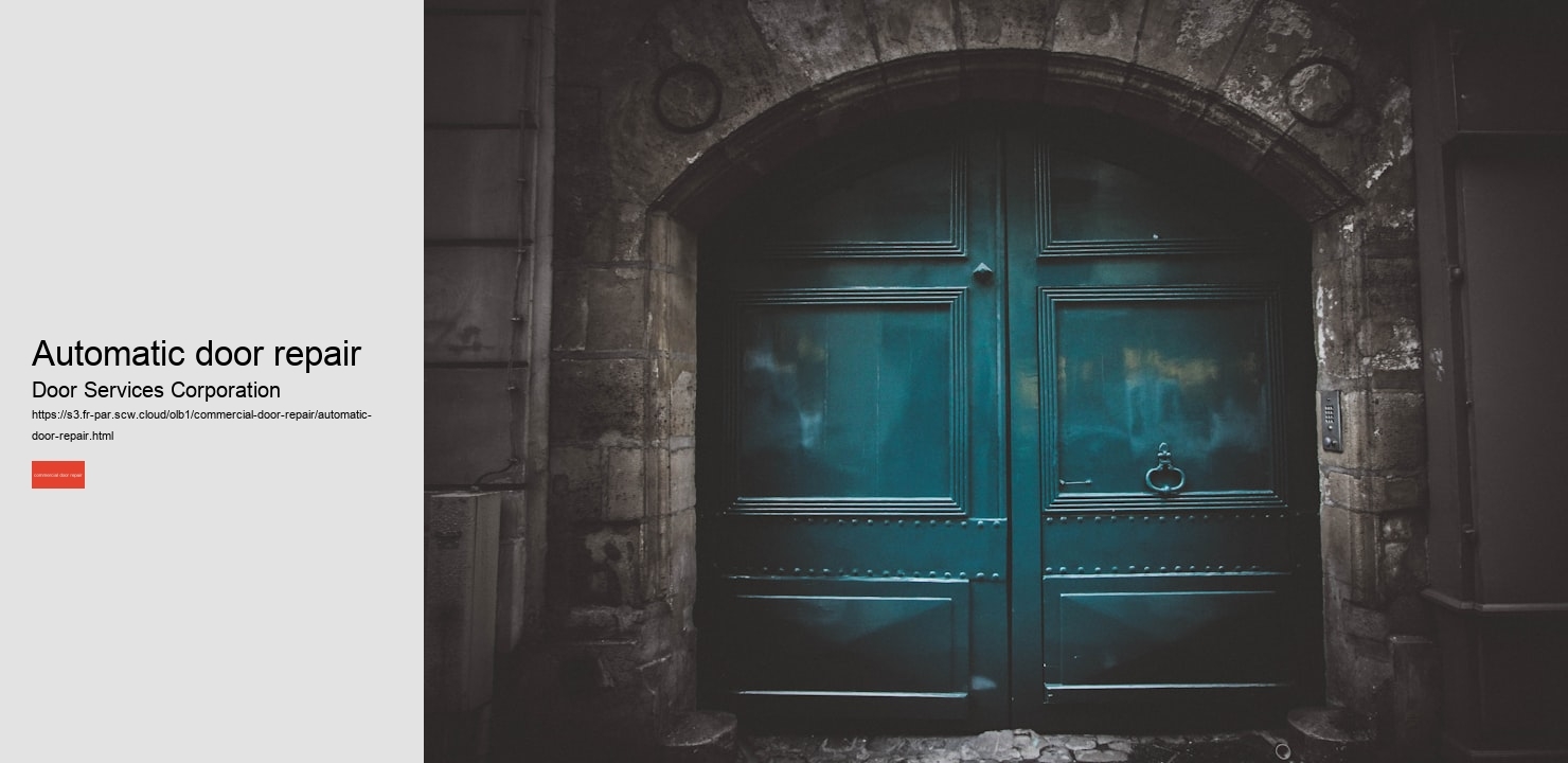 automatic door repair