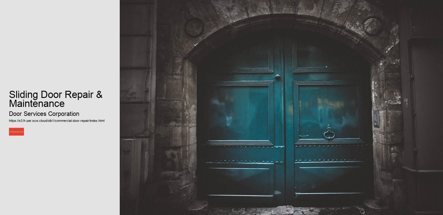 Sliding Door Repair & Maintenance