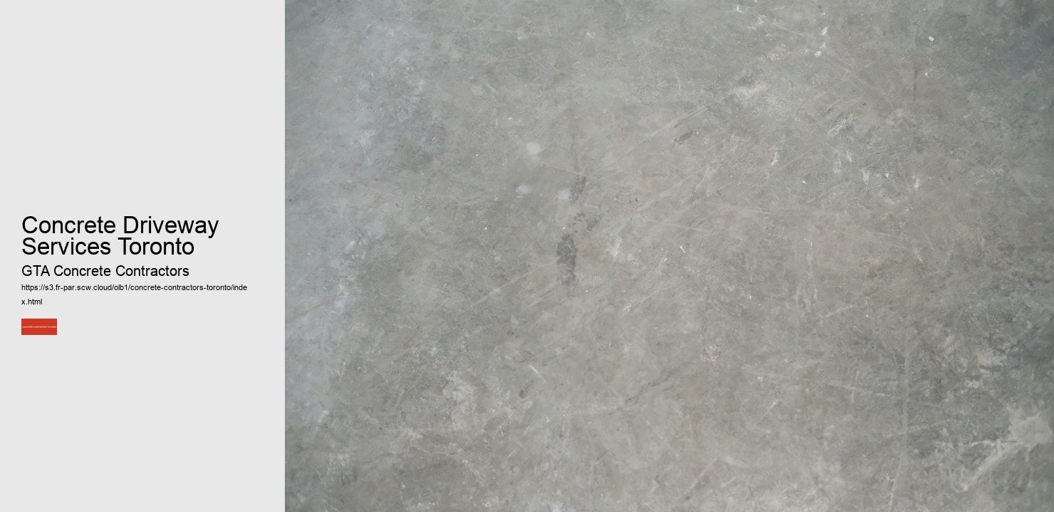 Concrete Driveway Services Toronto