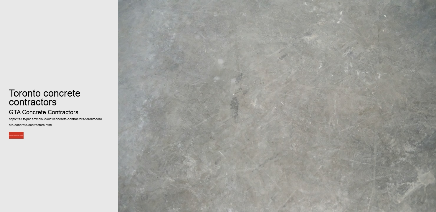 toronto concrete contractors
