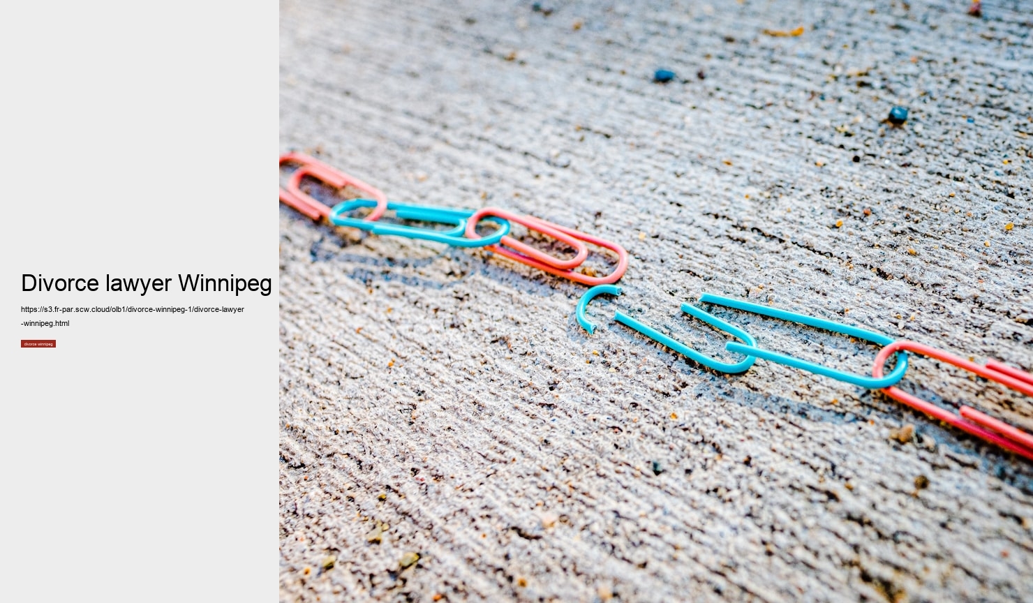 divorce lawyer Winnipeg