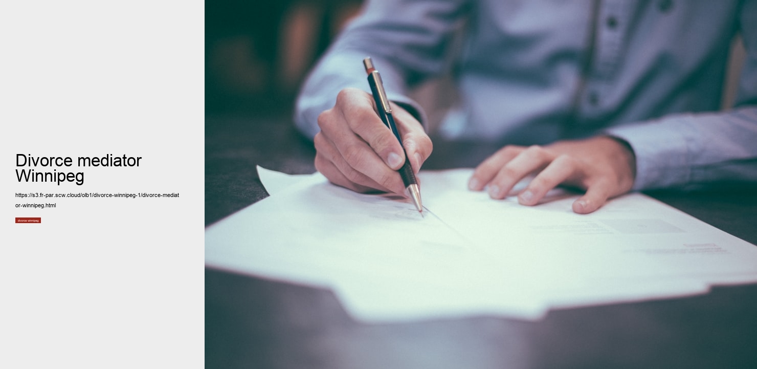 divorce mediator Winnipeg