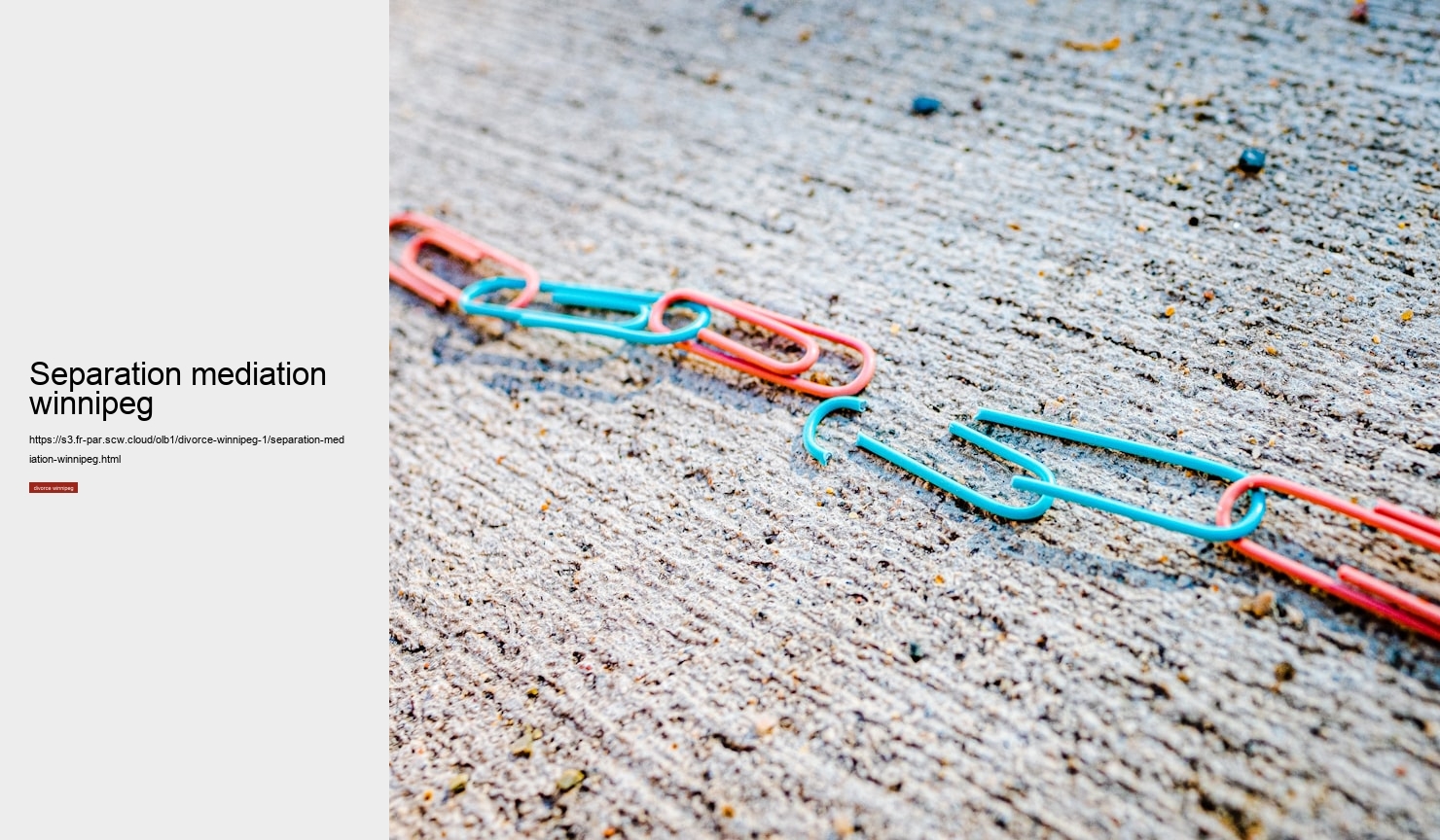 separation mediation winnipeg