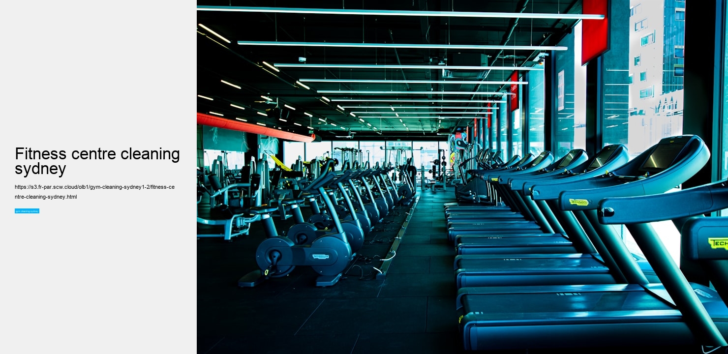 gym sanitation services sydney