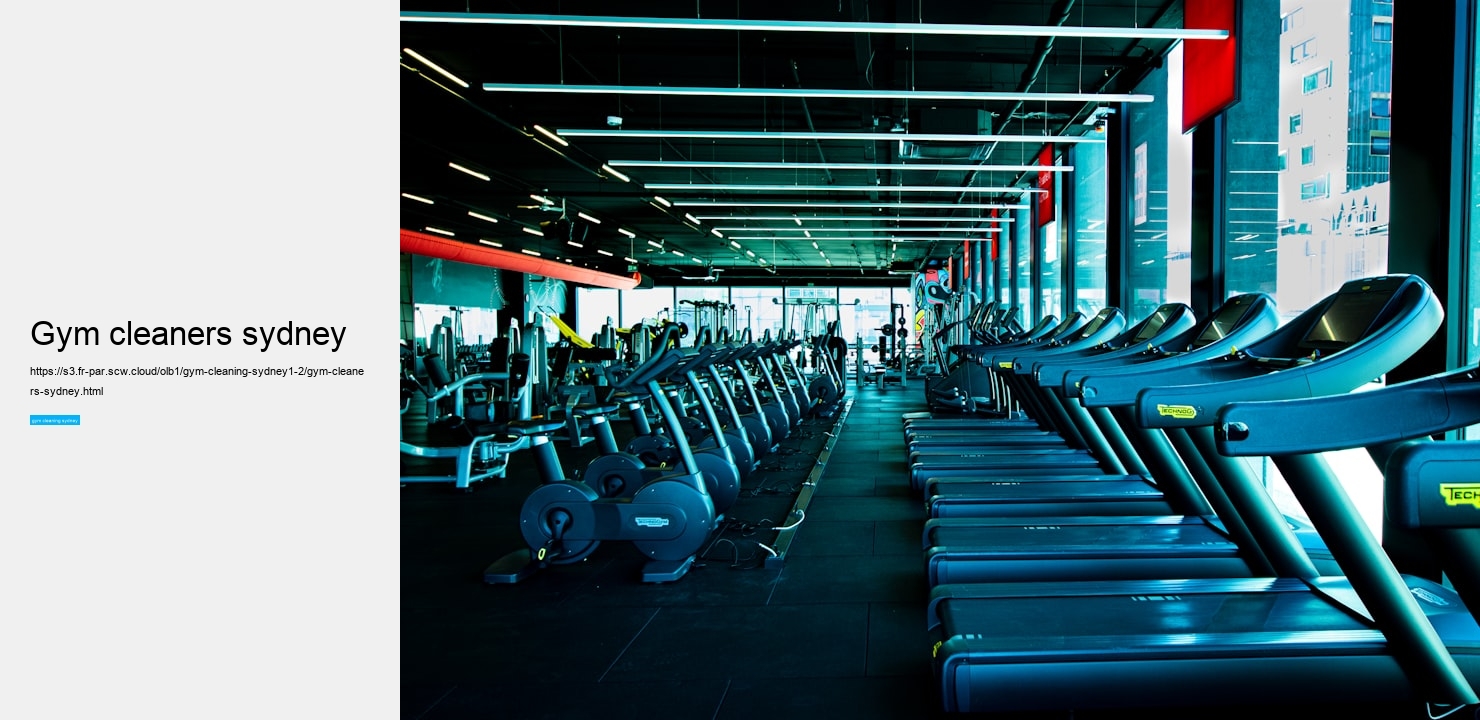 gym cleaners sydney