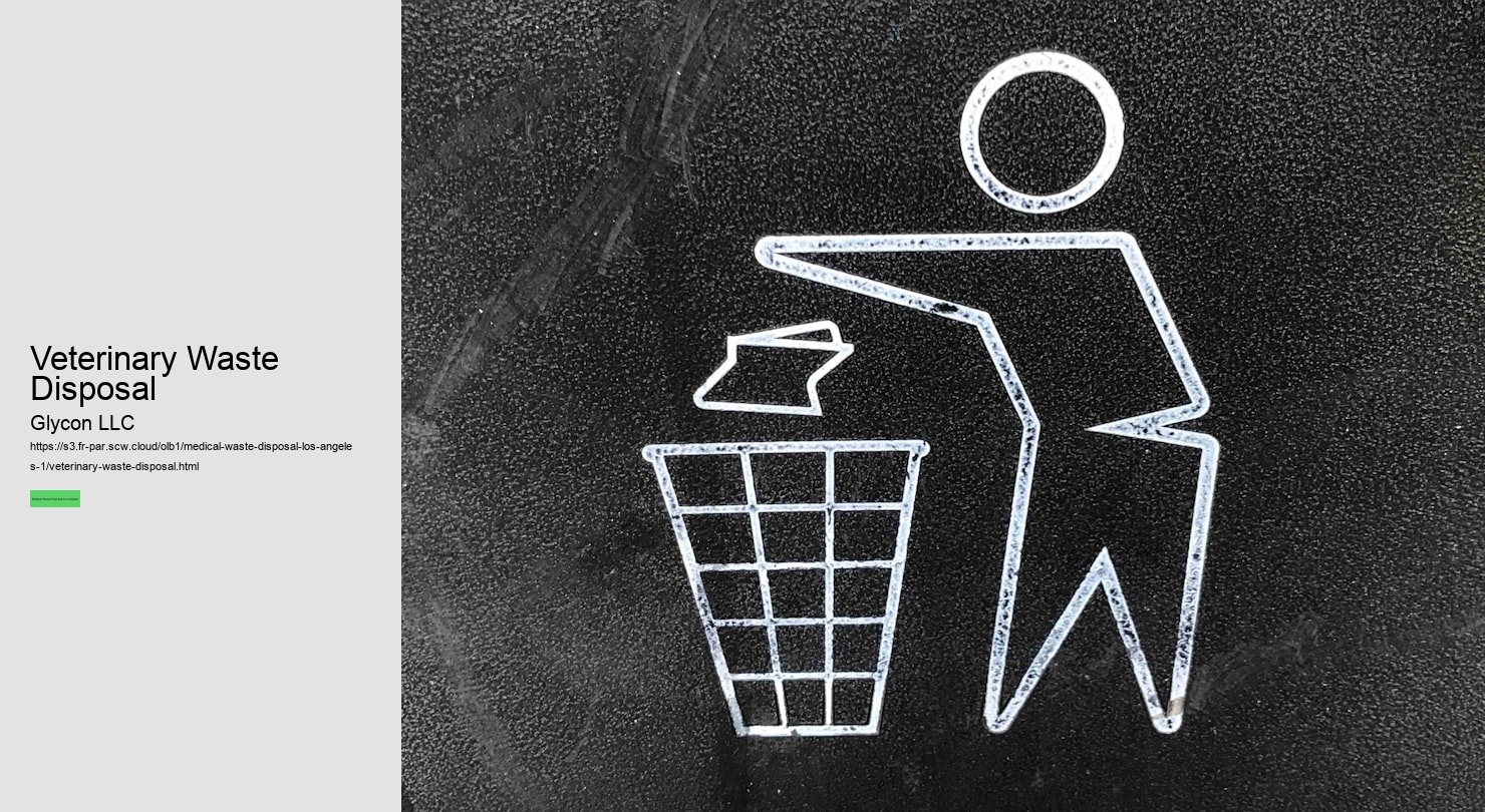 Veterinary Waste Disposal