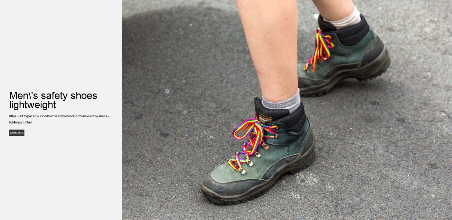 men's safety shoes lightweight