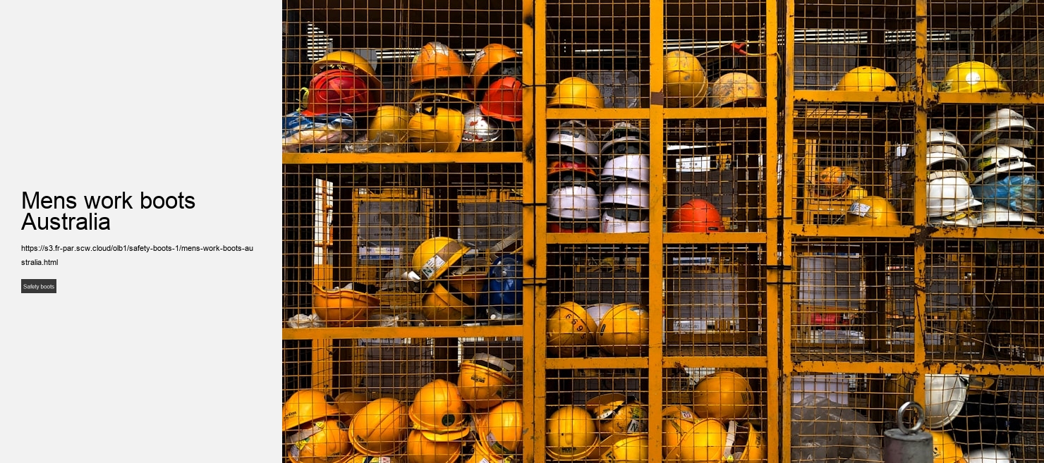 mens work boots Australia