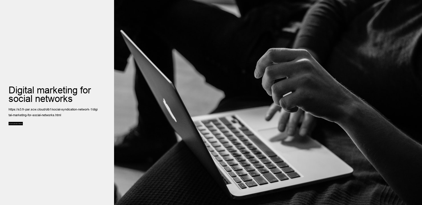 digital marketing for social networks