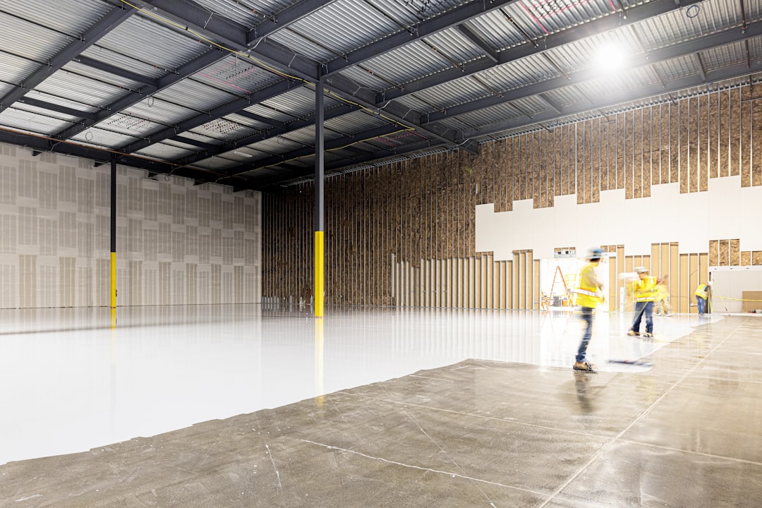 warehouse floor cleaning