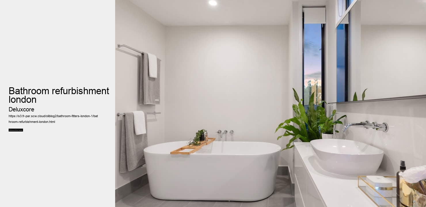 bathroom refurbishment london