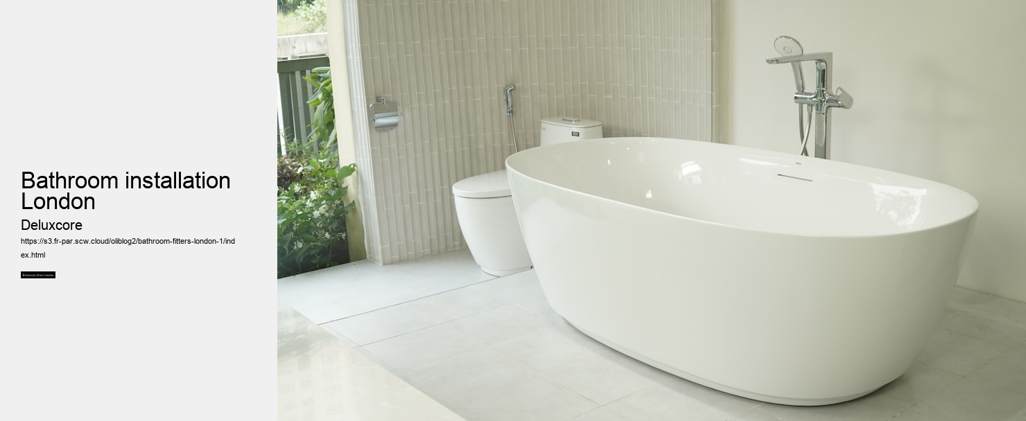bathroom installation London