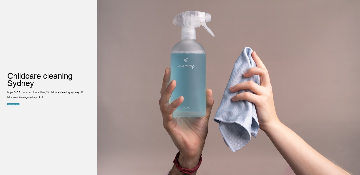 childcare cleaning Sydney