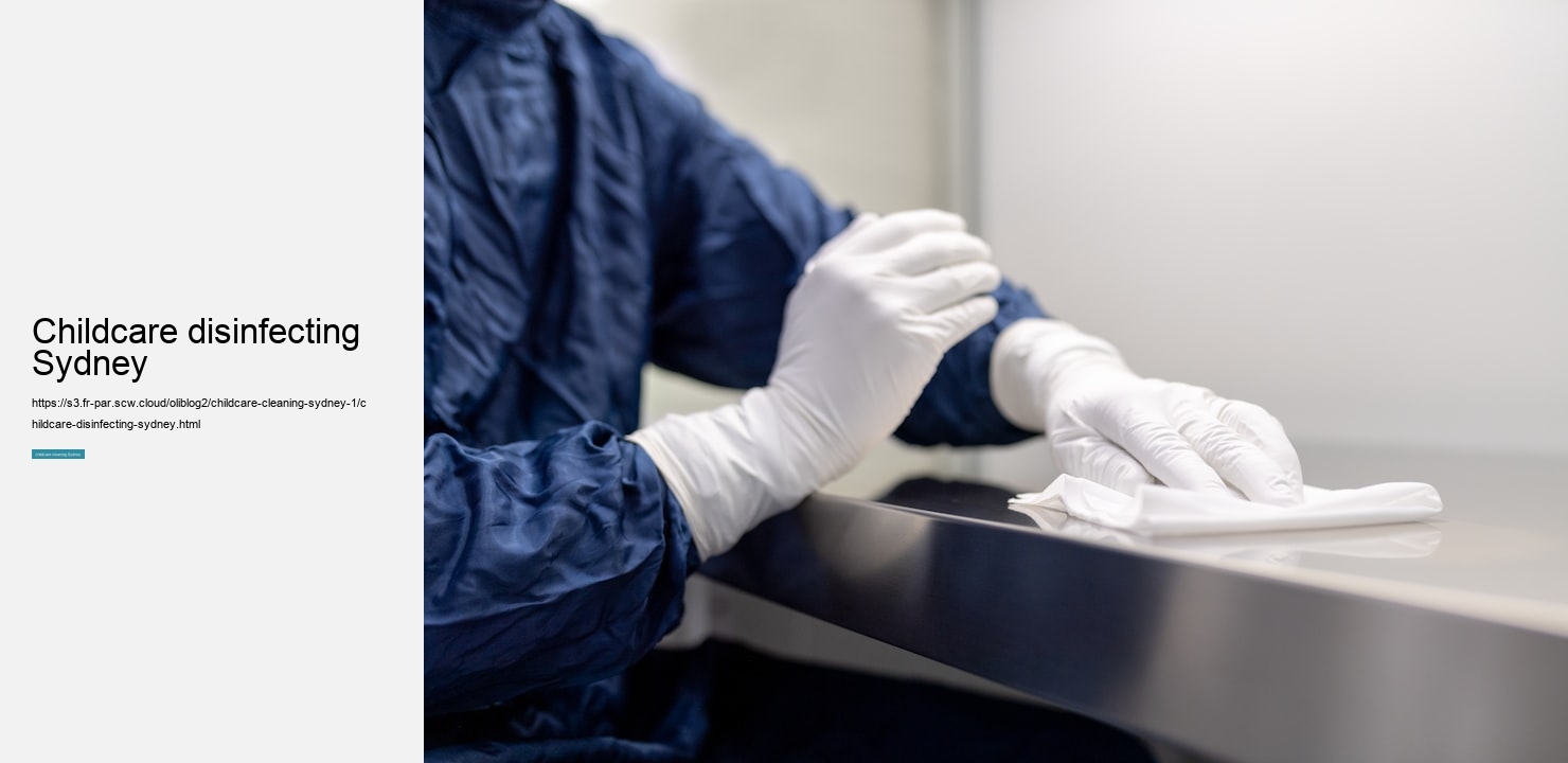 childcare disinfecting Sydney