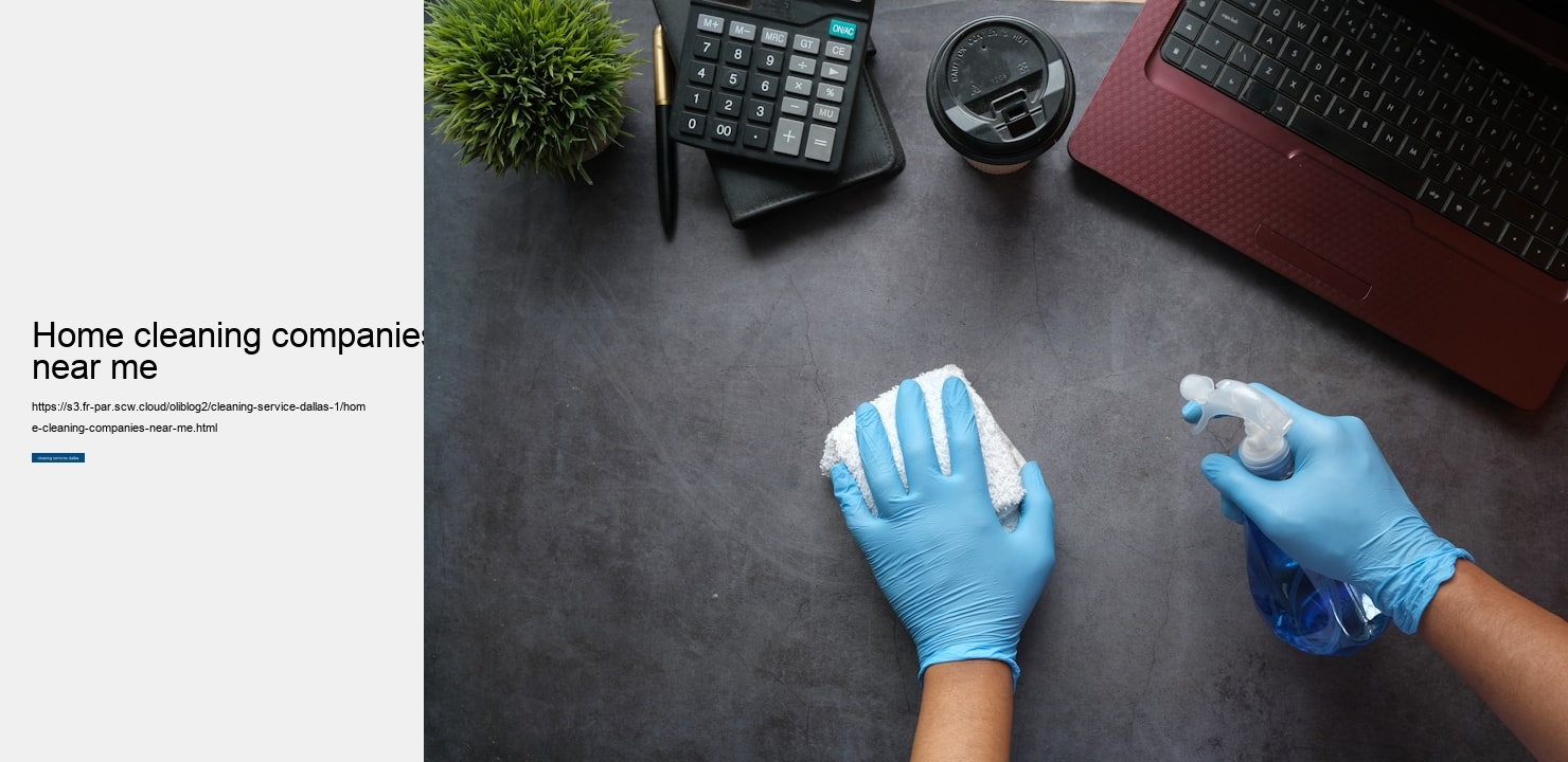home cleaning companies near me