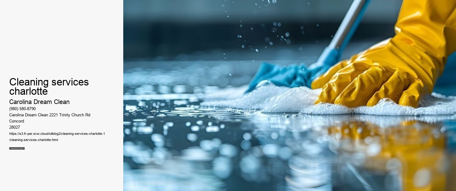 cleaning services charlotte