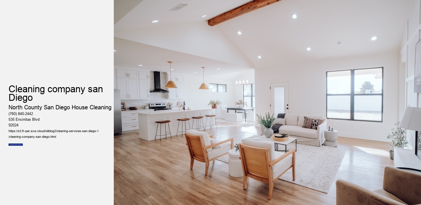 cleaning company san Diego
