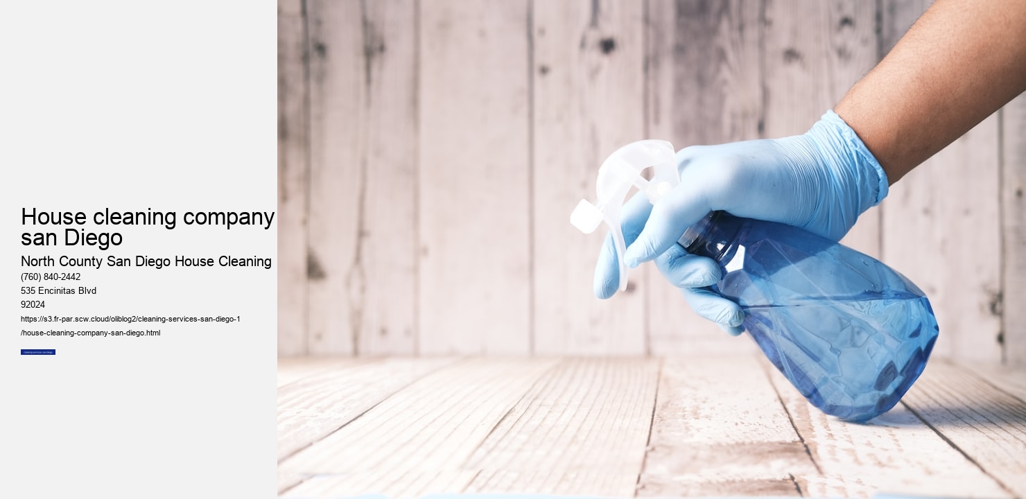 house cleaning company san Diego