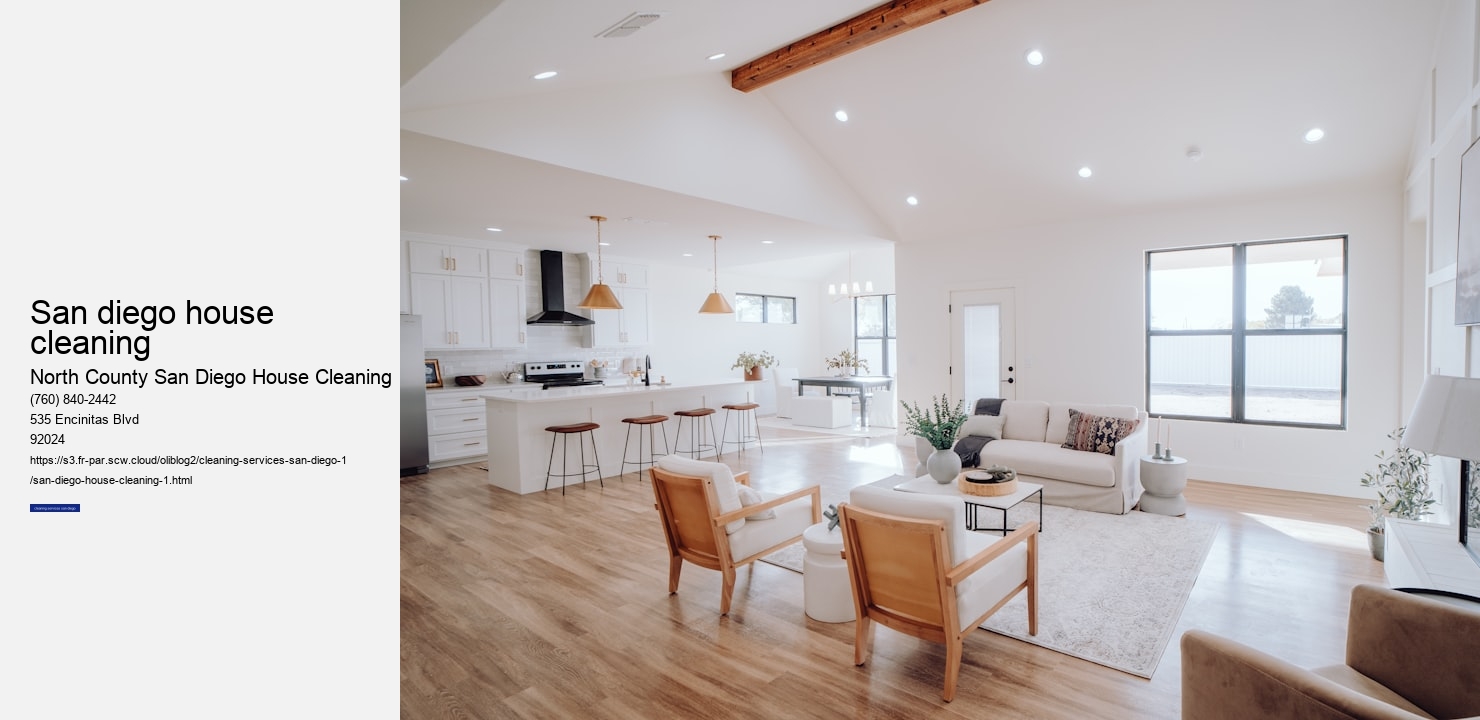 san diego house cleaning