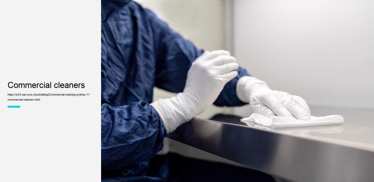 commercial cleaners