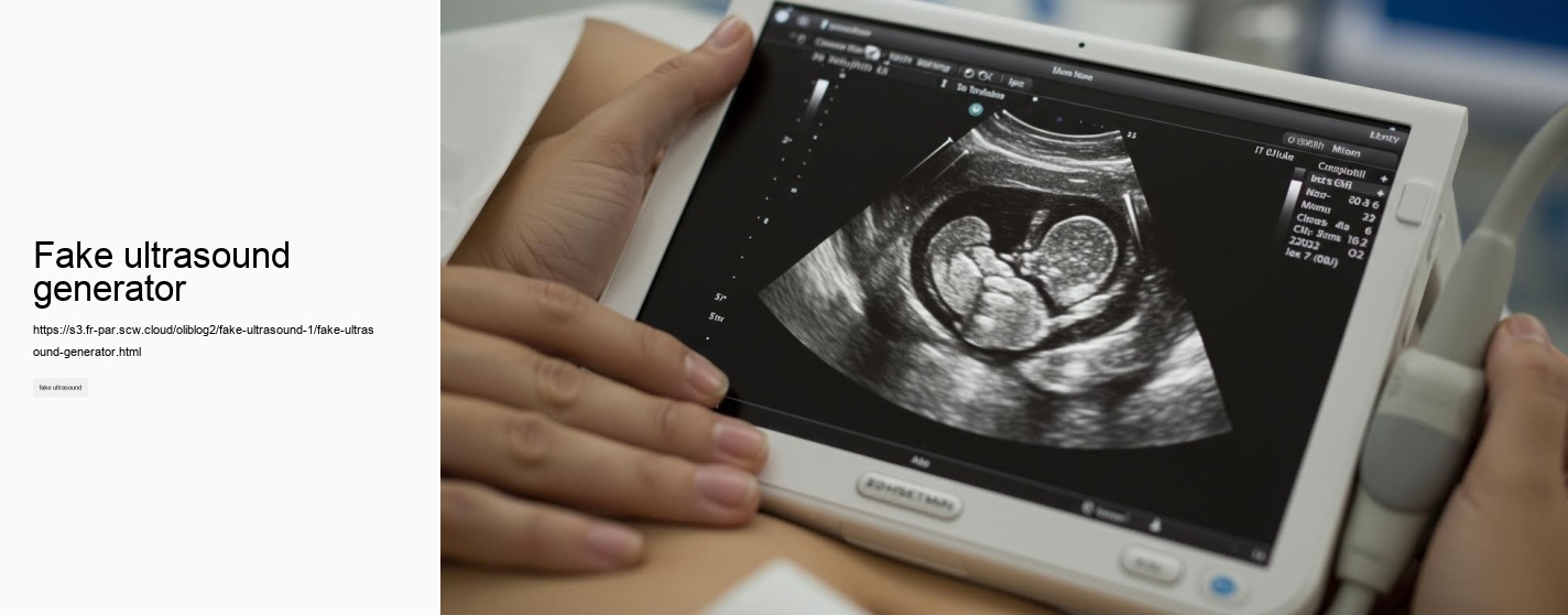 fake ultrasound generator