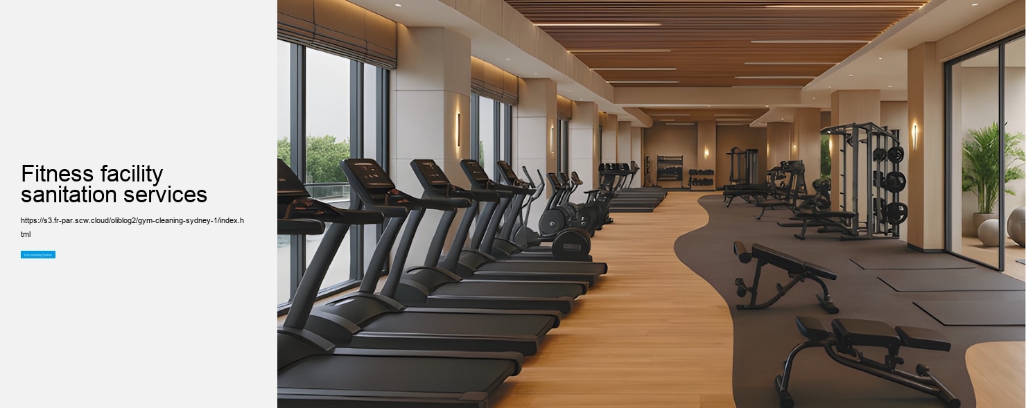 fitness facility sanitation services