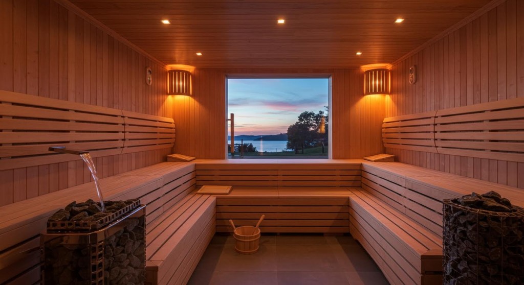 Luxury home spa