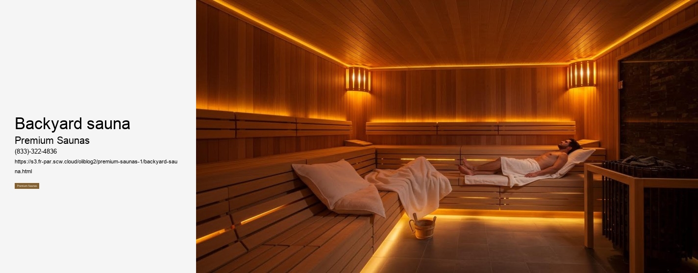 backyard sauna