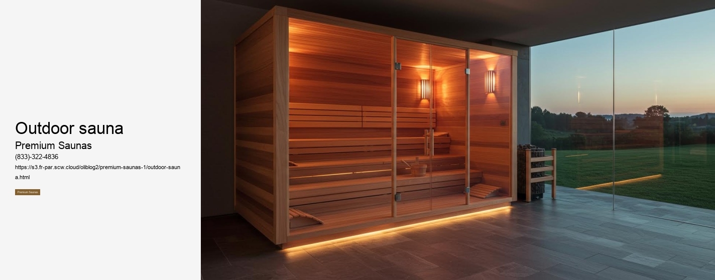 outdoor sauna