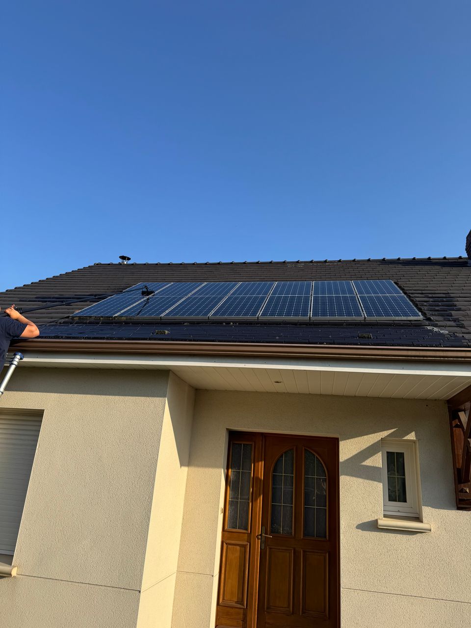 Nettoyage panneaux solaires à Arras