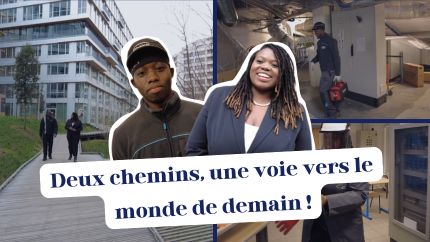 Deux chemins, une voie vers le monde de demain !