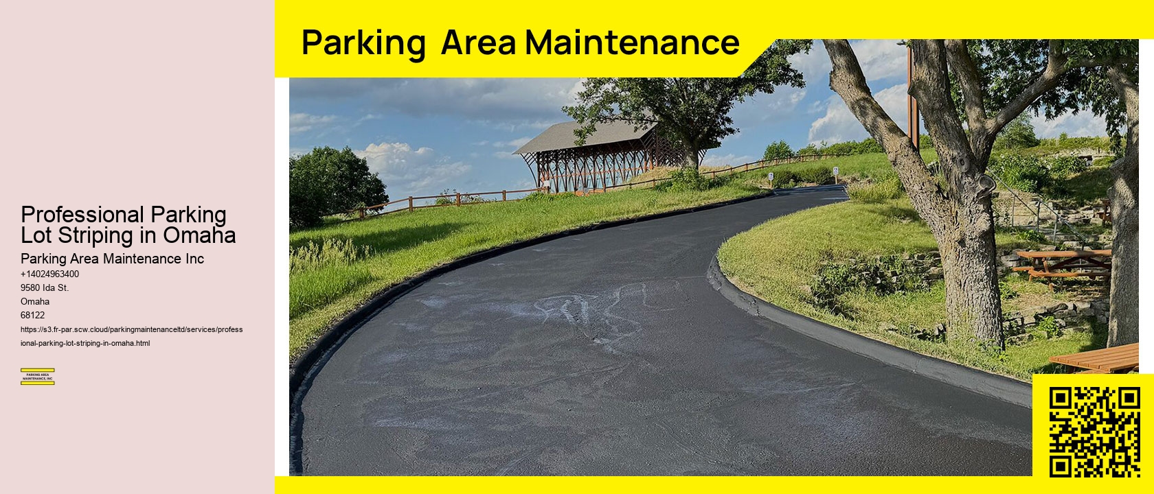 Professional Parking Lot Striping in Omaha