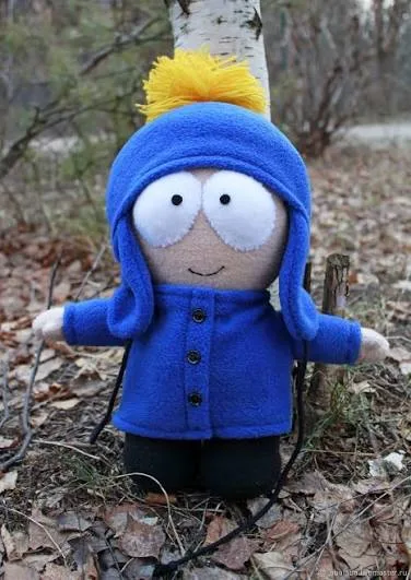Peluche artisanale Craig (South Park) faite main