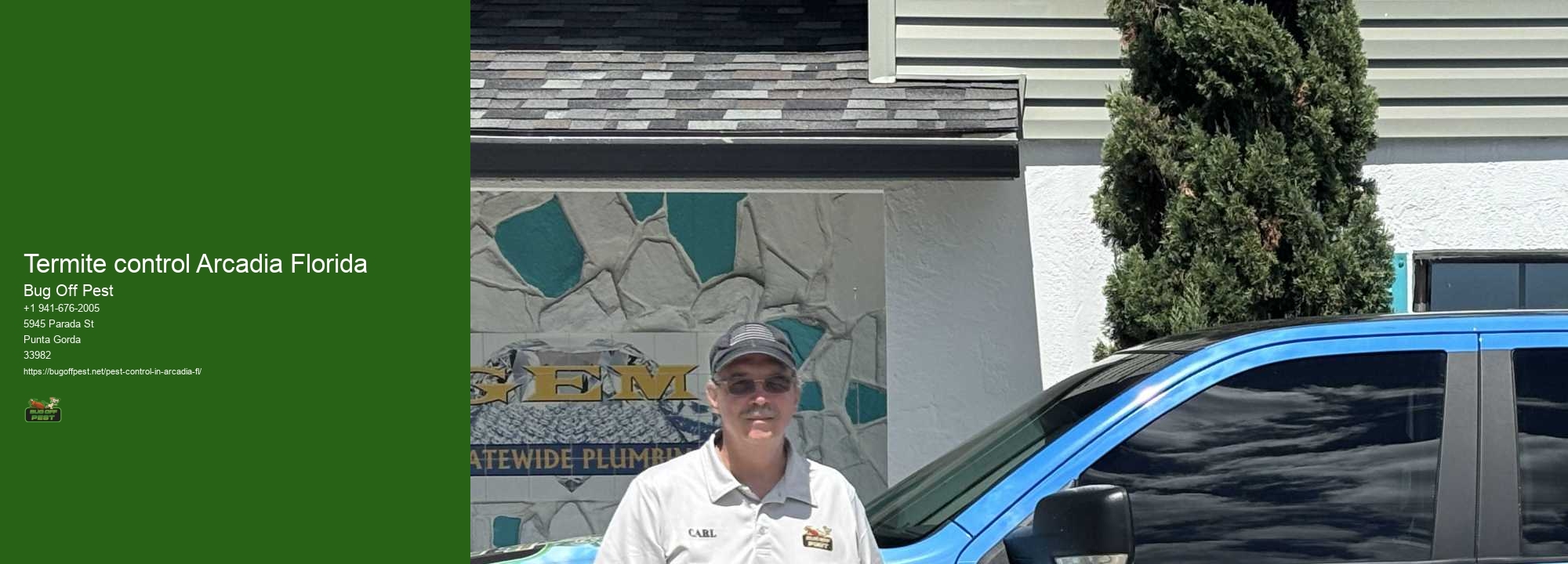 Termite control Arcadia Florida