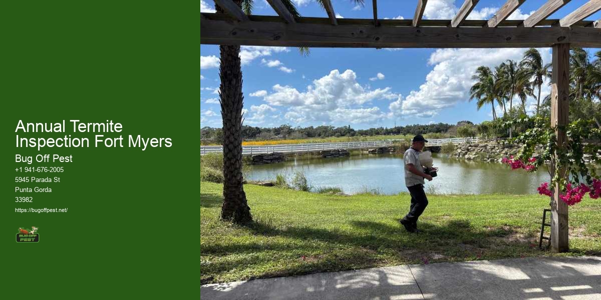 Annual Termite Inspection Fort Myers