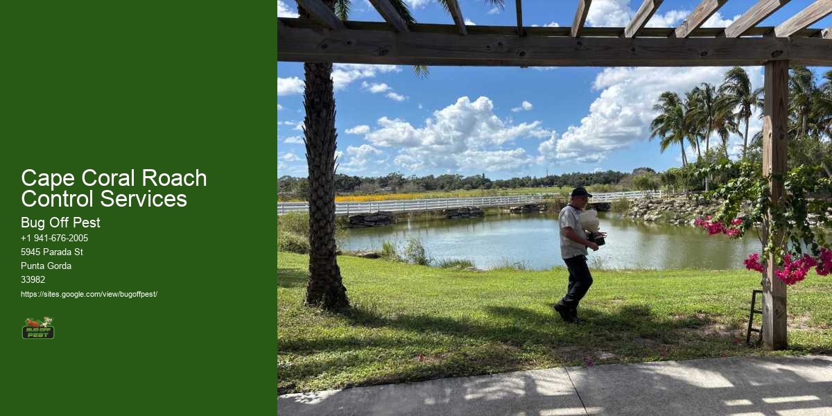 Cape Coral Roach Control Services