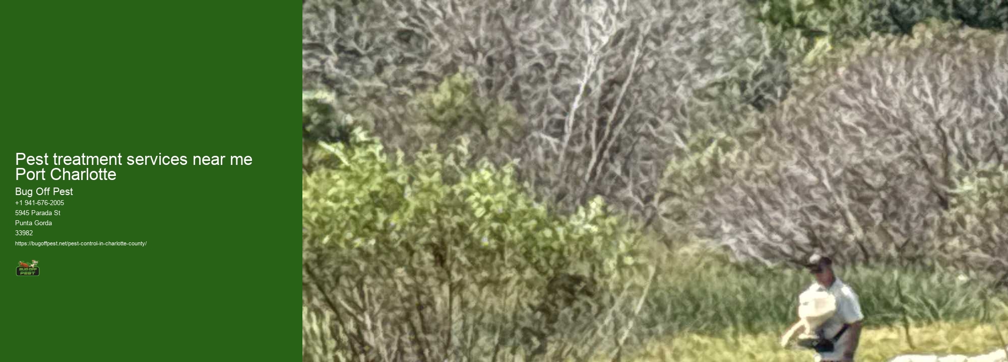 Pest treatment services near me Port Charlotte