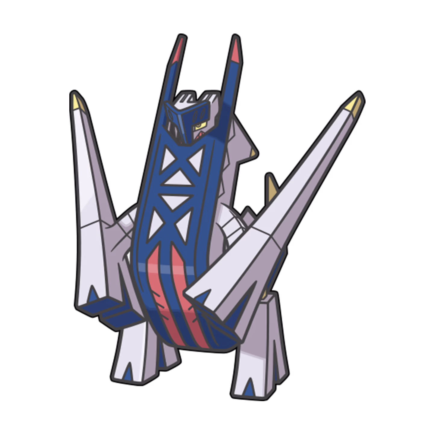 Illustration officielle de Pondralugon pour Pokémon Champions