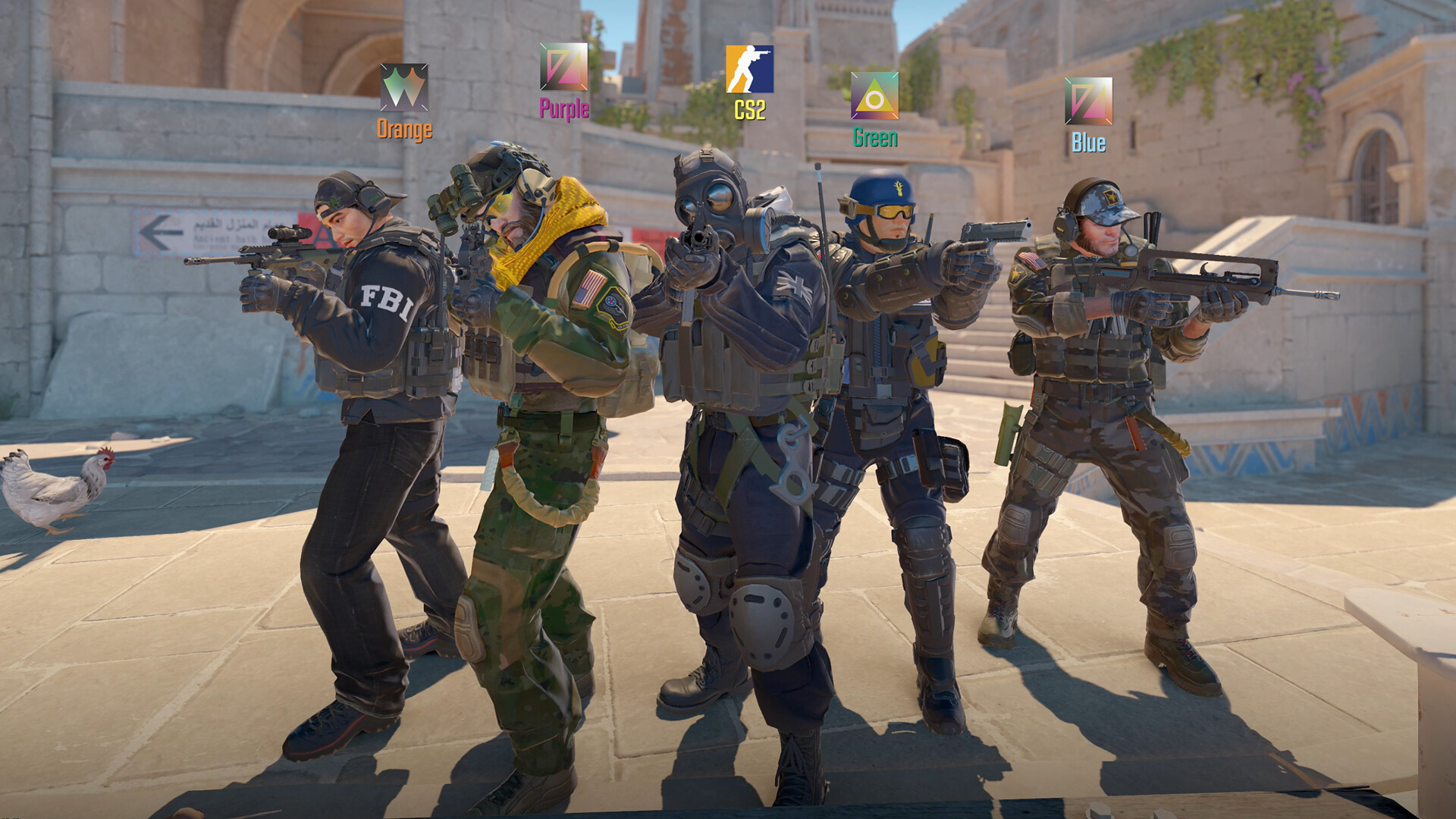 Duel en intérieur dans Counter-Strike 2