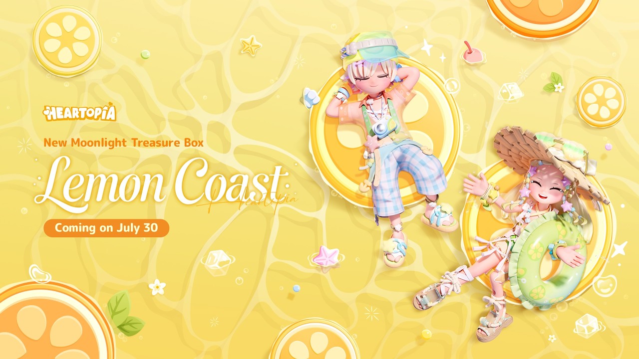 Bande-annonce du Coffret lunaire Rivage citronné dans Heartopia
