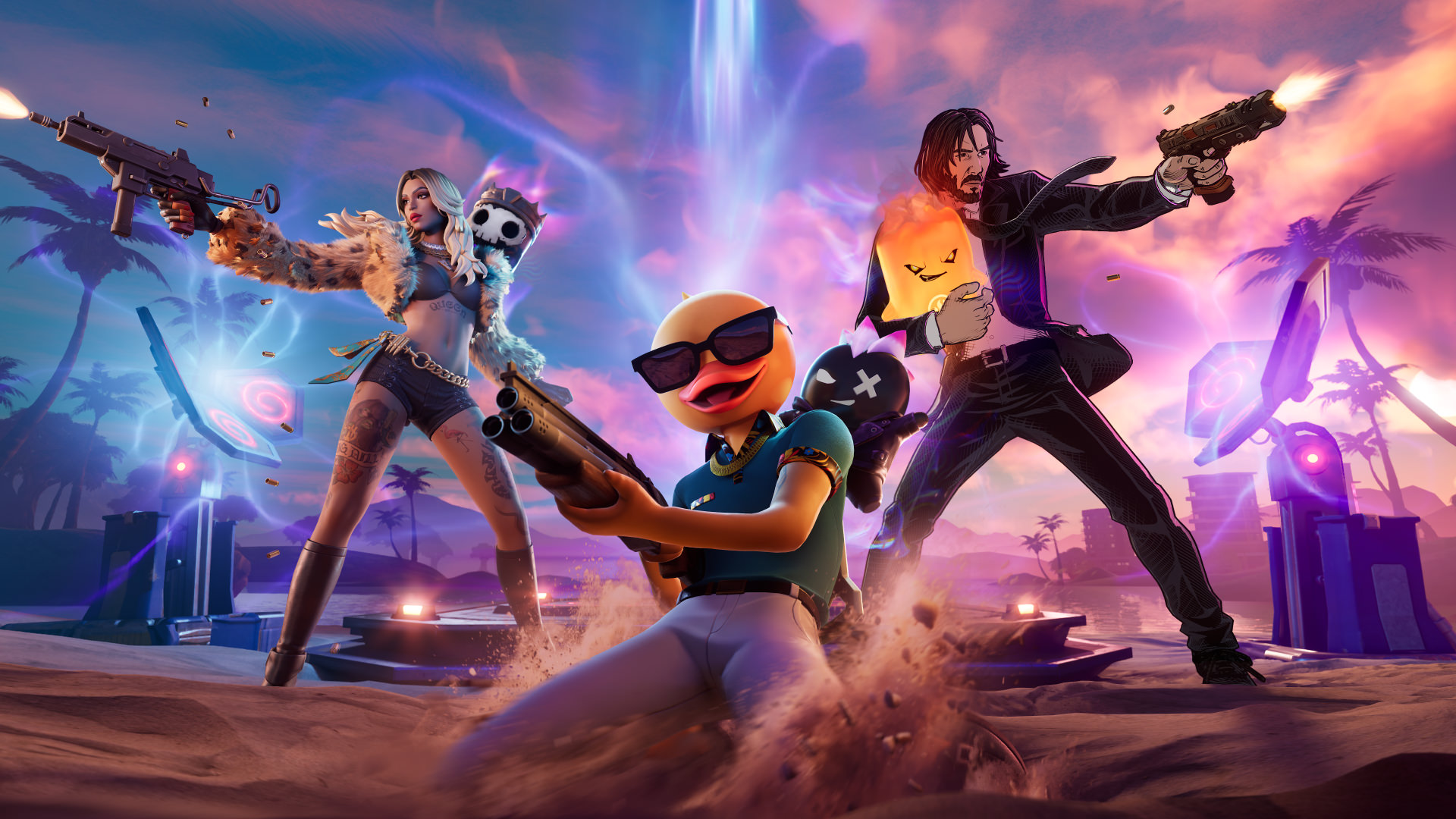Fortnite Capítulo 7 Temporada 3 Coleta desenfreada
