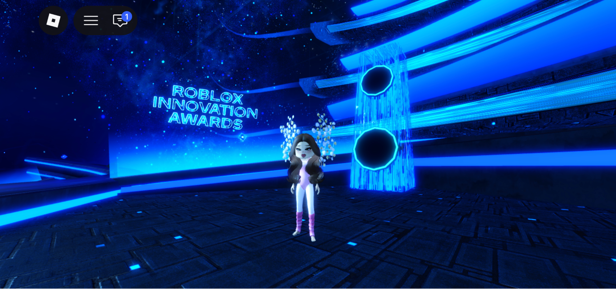 Les portails vers les expériences nommées dans le hub des Roblox Innovation Awards 2026