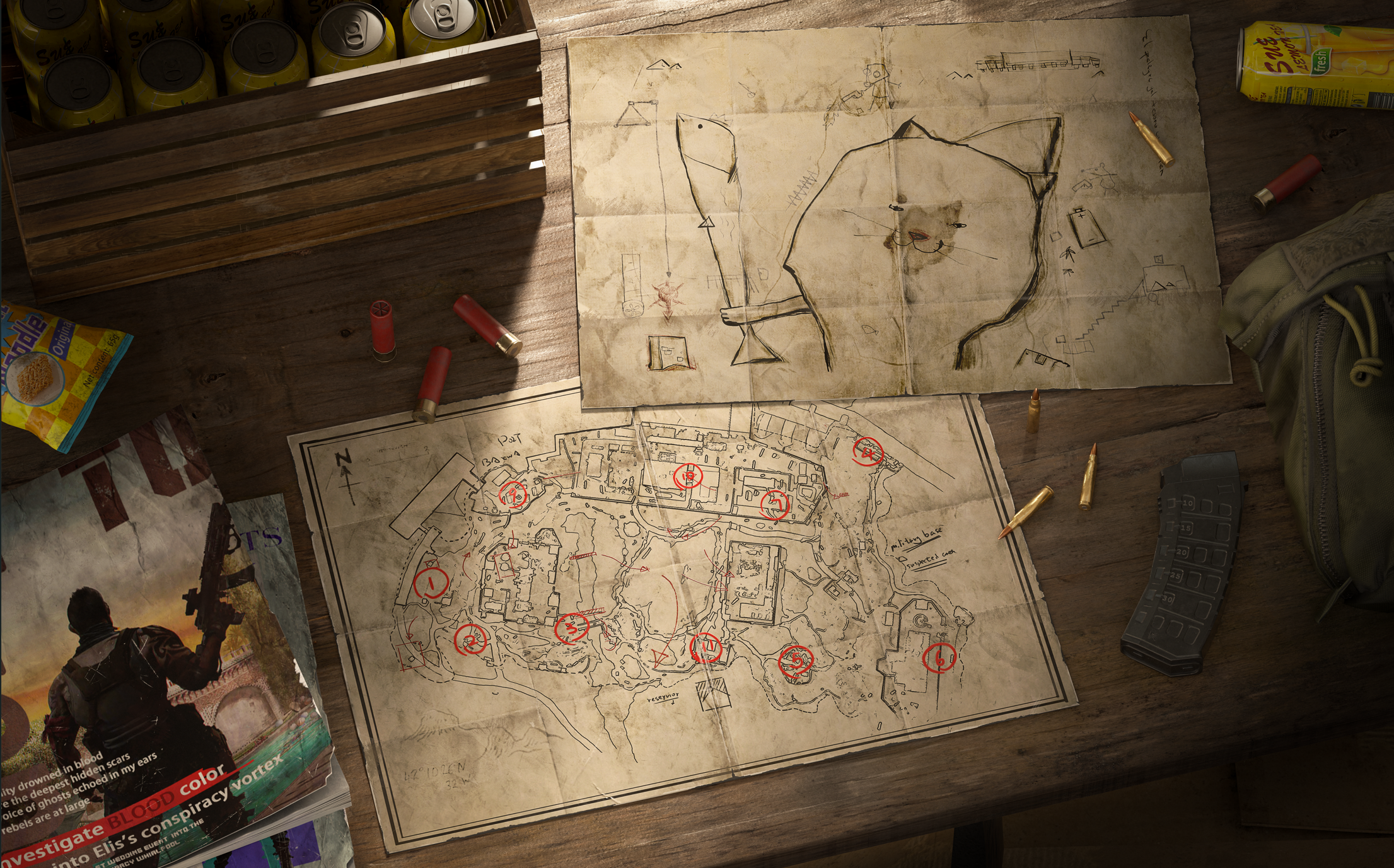 Imagen oficial de la búsqueda del tesoro de Delta Force